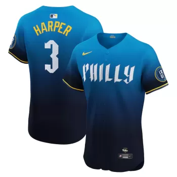 Men's Philadelphia Phillies Bryce Harper Nike Navy City Connect Elite Jersey Men's Philadelphia Phillies Bryce Harper Nike Navy City Connect Elite Jersey