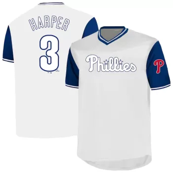 Men's Philadelphia Phillies Bryce Harper Profile White Big & Tall Name & Number Birdeye V-Neck T-Shirt Men's Philadelphia Phillies Bryce Harper Profile White Big & Tall Name & Number Birdeye V-Neck T-Shirt