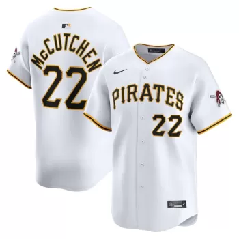 Men's Pittsburgh Pirates Andrew McCutchen Nike White Home Limited Player Jersey
