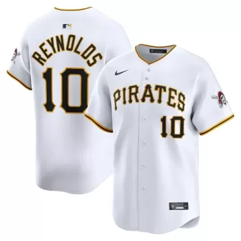 Men's Pittsburgh Pirates Bryan Reynolds Nike White Home Limited Player Jersey Men's Pittsburgh Pirates Bryan Reynolds Nike White Home Limited Player Jersey