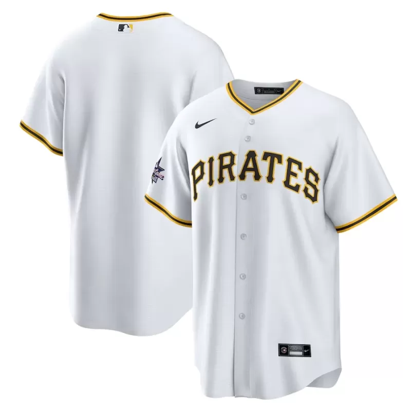Men's Pittsburgh Pirates Nike White 2025 MLB All-Star Game Home Replica Jersey Men's Pittsburgh Pirates Nike White 2025 MLB All-Star Game Home Replica Jersey