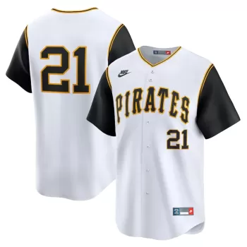 Men's Pittsburgh Pirates Roberto Clemente Nike White Cooperstown Collection Limited Jersey Men's Pittsburgh Pirates Roberto Clemente Nike White Cooperstown Collection Limited Jersey