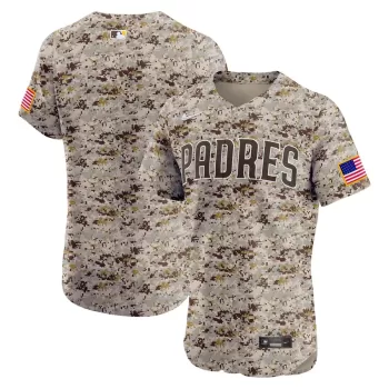 Men's San Diego Padres Nike Camo Alternate 2 Elite Jersey