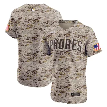 Men's San Diego Padres Nike Camo Alternate Vapor Premier Elite Patch Jersey