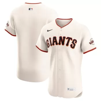 Men's San Francisco Giants Nike Cream Home Elite Jersey Men's San Francisco Giants Nike Cream Home Elite Jersey