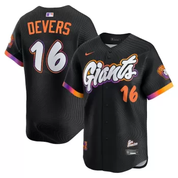 Men's San Francisco Giants Rafael Devers Nike Black 2025 City Connect Limited Player Jersey Men's San Francisco Giants Rafael Devers Nike Black 2025 City Connect Limited Player Jersey