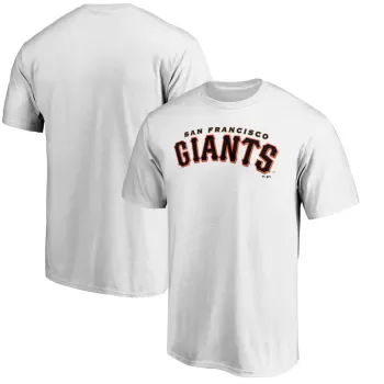 Men's San Francisco Giants White Giants Alternate Club Lettering T-Shirt Men's San Francisco Giants White Giants Alternate Club Lettering T-Shirt