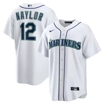 Men's Seattle Mariners Josh Naylor Nike White Home Replica Jersey Men's Seattle Mariners Josh Naylor Nike White Home Replica Jersey