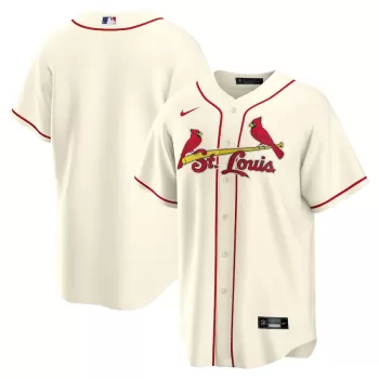 Men's St. Louis Cardinals Nike Cream Alternate Replica Team Jersey Men's St. Louis Cardinals Nike Cream Alternate Replica Team Jersey