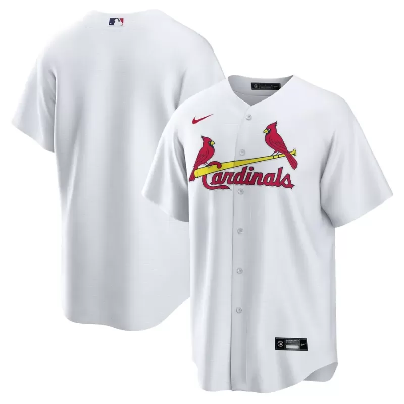 Men's St. Louis Cardinals Nike White Home Blank Replica Jersey Men's St. Louis Cardinals Nike White Home Blank Replica Jersey