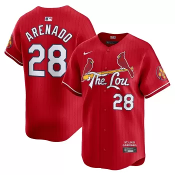Men's St. Louis Cardinals Nolan Arenado Nike Red City Connect Limited Jersey Men's St. Louis Cardinals Nolan Arenado Nike Red City Connect Limited Jersey