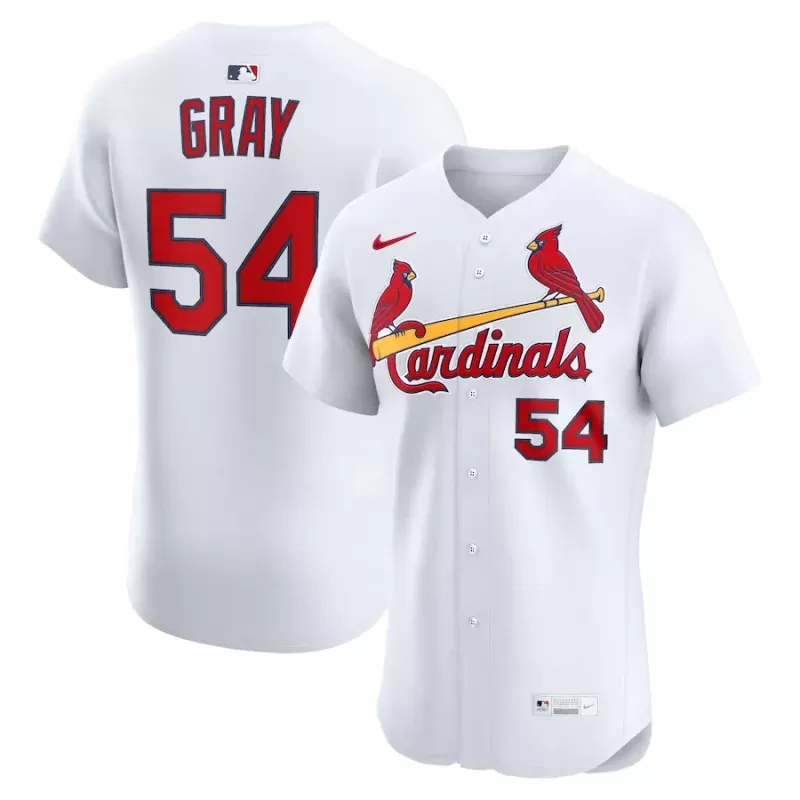 Men's St. Louis Cardinals Sonny Gray Nike White Home Elite Jersey Men's St. Louis Cardinals Sonny Gray Nike White Home Elite Jersey