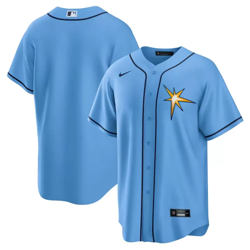 Men's Tampa Bay Rays Nike Light Blue Spring Training Replica Team Jersey Men's Tampa Bay Rays Nike Light Blue Spring Training Replica Team Jersey