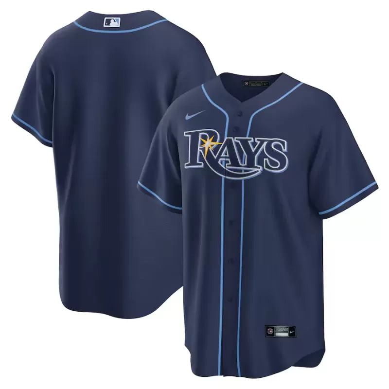 Men's Tampa Bay Rays Nike Navy Away Replica 2.0 Jersey Men's Tampa Bay Rays Nike Navy Away Replica 2.0 Jersey