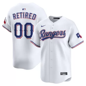 Men's Texas Rangers Nike White Home Limited Pick-A-Player Retired Roster Jersey