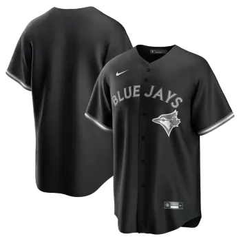 Men's Toronto Blue Jays Nike Black Lights Out Replica Jersey