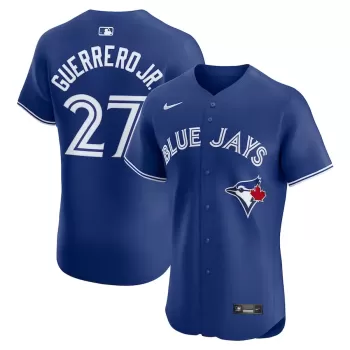Men's Toronto Blue Jays Vladimir Guerrero Jr. Nike Royal Alternate Elite Jersey Men's Toronto Blue Jays Vladimir Guerrero Jr. Nike Royal Alternate Elite Jersey