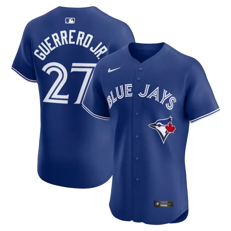 Men's Toronto Blue Jays Vladimir Guerrero Jr. Nike Royal Alternate Elite Jersey Men's Toronto Blue Jays Vladimir Guerrero Jr. Nike Royal Alternate Elite Jersey