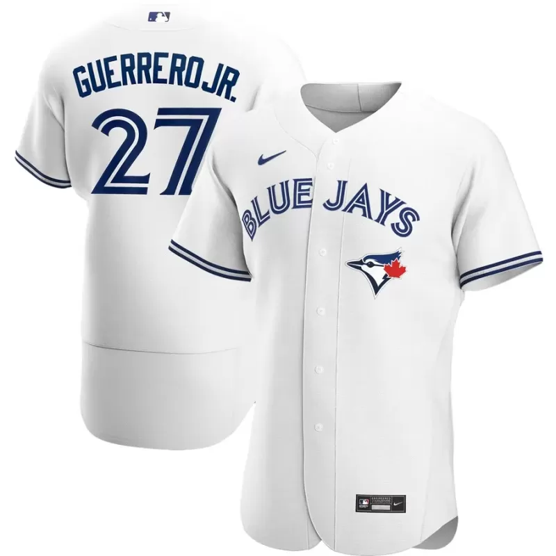 Men's Toronto Blue Jays Vladimir Guerrero Jr. Nike White Home Authentic Player Jersey Men's Toronto Blue Jays Vladimir Guerrero Jr. Nike White Home Authentic Player Jersey