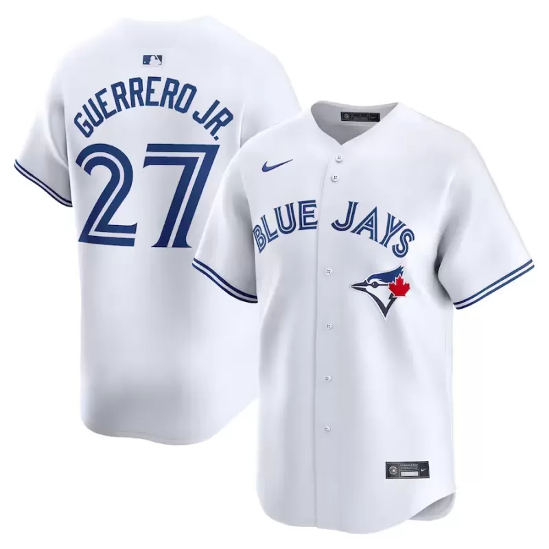 Men's Toronto Blue Jays Vladimir Guerrero Jr. Nike White Home Limited Player Jersey Men's Toronto Blue Jays Vladimir Guerrero Jr. Nike White Home Limited Player Jersey