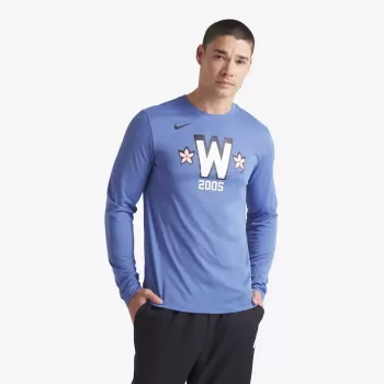 Men's Washington Nationals Nike Blue 2025 City Connect Legend Performance Long Sleeve T-Shirt Men's Washington Nationals Nike Blue 2025 City Connect Legend Performance Long Sleeve T-Shirt