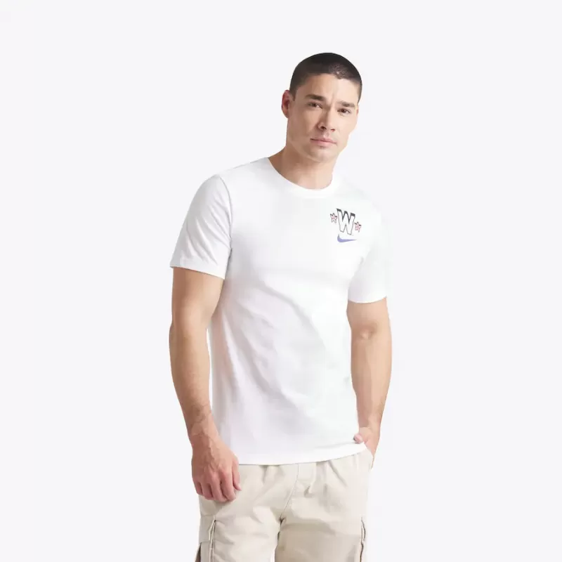 Men's Washington Nationals Nike White 2025 City Connect T-Shirt Men's Washington Nationals Nike White 2025 City Connect T-Shirt