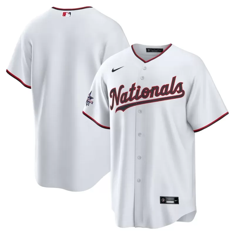 Men's Washington Nationals Nike White 2025 MLB All-Star Game Home Replica Jersey Men's Washington Nationals Nike White 2025 MLB All-Star Game Home Replica Jersey
