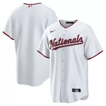 Men's Washington Nationals Nike White Home Replica Jersey Men's Washington Nationals Nike White Home Replica Jersey