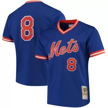 New York Mets Gary Carter Mitchell & Ness Royal Batting Practice Jersey New York Mets Gary Carter Mitchell & Ness Royal Batting Practice Jersey