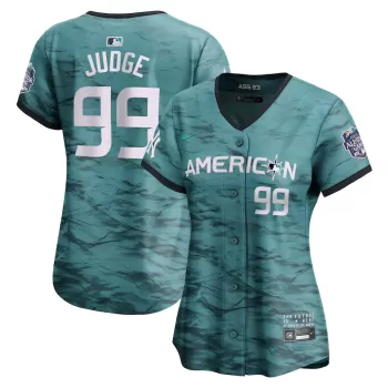 Women's American League Aaron Judge Nike Teal 2023 MLB All-Star Game Limited Player Jersey Women's American League Aaron Judge Nike Teal 2023 MLB All-Star Game Limited Player Jersey