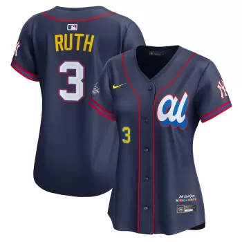 Women's American League Babe Ruth Nike Navy 2025 All-Star Game Home Run Derby Jersey Women's American League Babe Ruth Nike Navy 2025 All-Star Game Home Run Derby Jersey