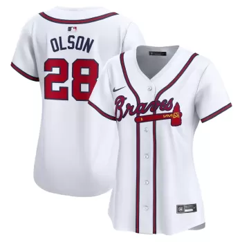 Women's Atlanta Braves Matt Olson Nike White Home Limited Player Jersey Women's Atlanta Braves Matt Olson Nike White Home Limited Player Jersey