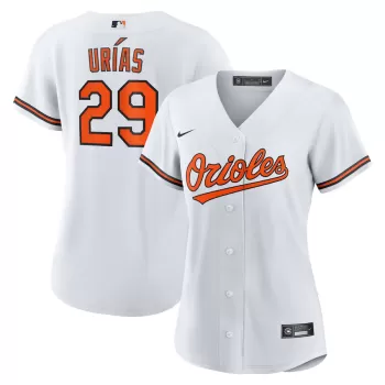 Women's Baltimore Orioles Ramon Urias Nike White Home Replica Jersey Women's Baltimore Orioles Ramon Urias Nike White Home Replica Jersey