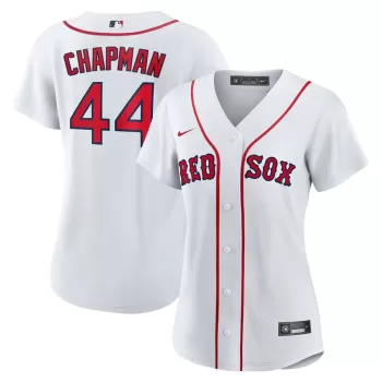 Women's Boston Red Sox Aroldis Chapman Nike White Home Replica Jersey Women's Boston Red Sox Aroldis Chapman Nike White Home Replica Jersey