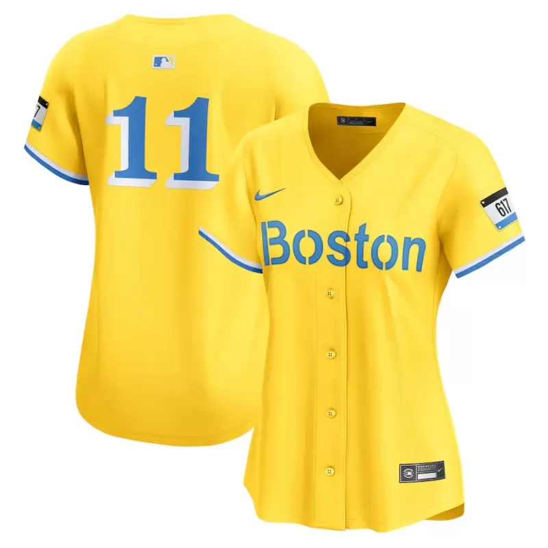 Women's Boston Red Sox Rafael Devers Nike Gold City Connect Limited Player Jersey Women's Boston Red Sox Rafael Devers Nike Gold City Connect Limited Player Jersey