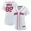 Women's Boston Red Sox Tanner Houck Nike White Home Replica Jersey