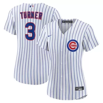Women's Chicago Cubs Justin Turner Nike White Home Replica Jersey Women's Chicago Cubs Justin Turner Nike White Home Replica Jersey