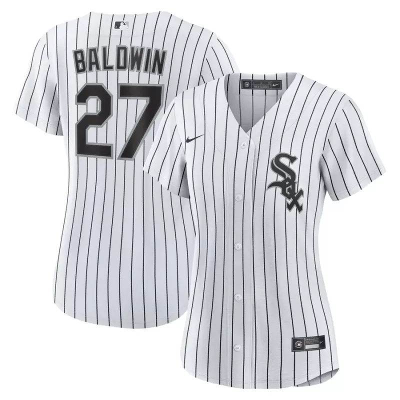 Women's Chicago White Sox Brooks Baldwin Nike White Home Replica Jersey Women's Chicago White Sox Brooks Baldwin Nike White Home Replica Jersey