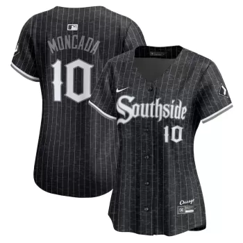 Women's Chicago White Sox Yoán Moncada Nike Black City Connect Limited Player Jersey Women's Chicago White Sox Yoán Moncada Nike Black City Connect Limited Player Jersey