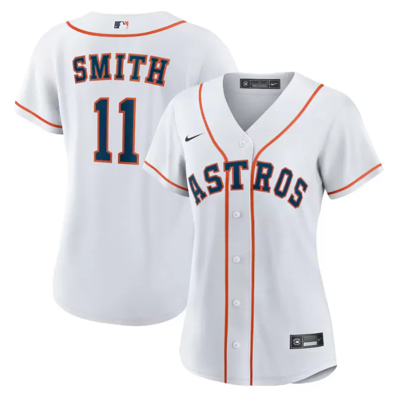 Women's Houston Astros Cam Smith Nike White Home Replica Jersey Women's Houston Astros Cam Smith Nike White Home Replica Jersey