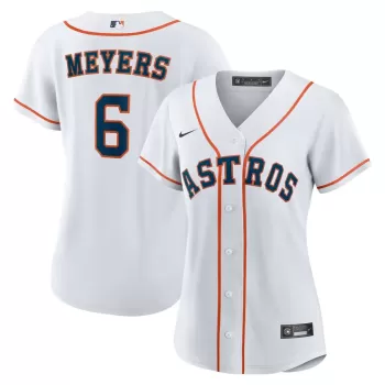 Women's Houston Astros Jake Meyers Nike White Home Replica Jersey Women's Houston Astros Jake Meyers Nike White Home Replica Jersey