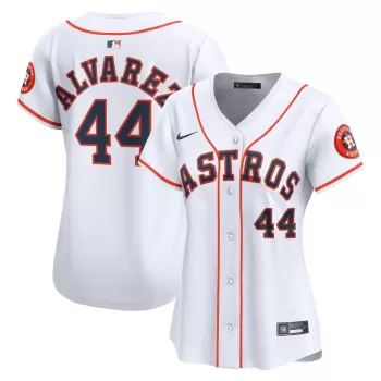 Women's Houston Astros Yordan Alvarez Nike White Home Limited Jersey Women's Houston Astros Yordan Alvarez Nike White Home Limited Jersey