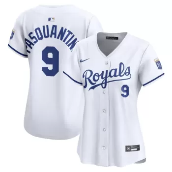 Women's Kansas City Royals Vinnie Pasquantino Nike White Home Limited Jersey Women's Kansas City Royals Vinnie Pasquantino Nike White Home Limited Jersey
