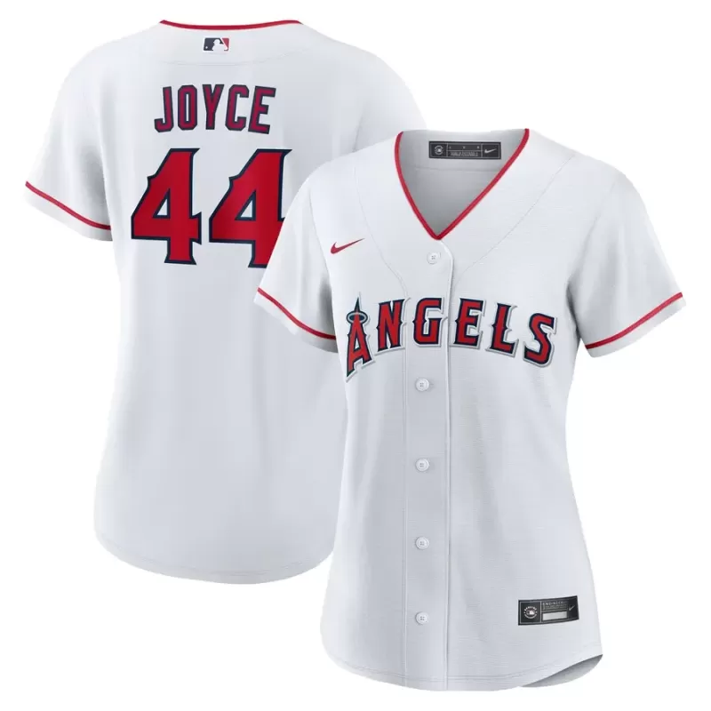 Women's Los Angeles Angels Ben Joyce Nike White Home Replica Jersey Women's Los Angeles Angels Ben Joyce Nike White Home Replica Jersey
