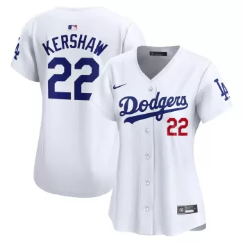 Women's Los Angeles Dodgers Clayton Kershaw Nike White Home Limited Player Jersey Women's Los Angeles Dodgers Clayton Kershaw Nike White Home Limited Player Jersey
