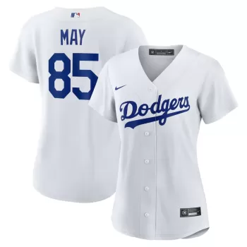 Women's Los Angeles Dodgers Dustin May Nike White Home Replica Jersey Women's Los Angeles Dodgers Dustin May Nike White Home Replica Jersey