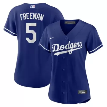 Women's Los Angeles Dodgers Freddie Freeman Nike Royal Alternate Replica Player Jersey Women's Los Angeles Dodgers Freddie Freeman Nike Royal Alternate Replica Player Jersey