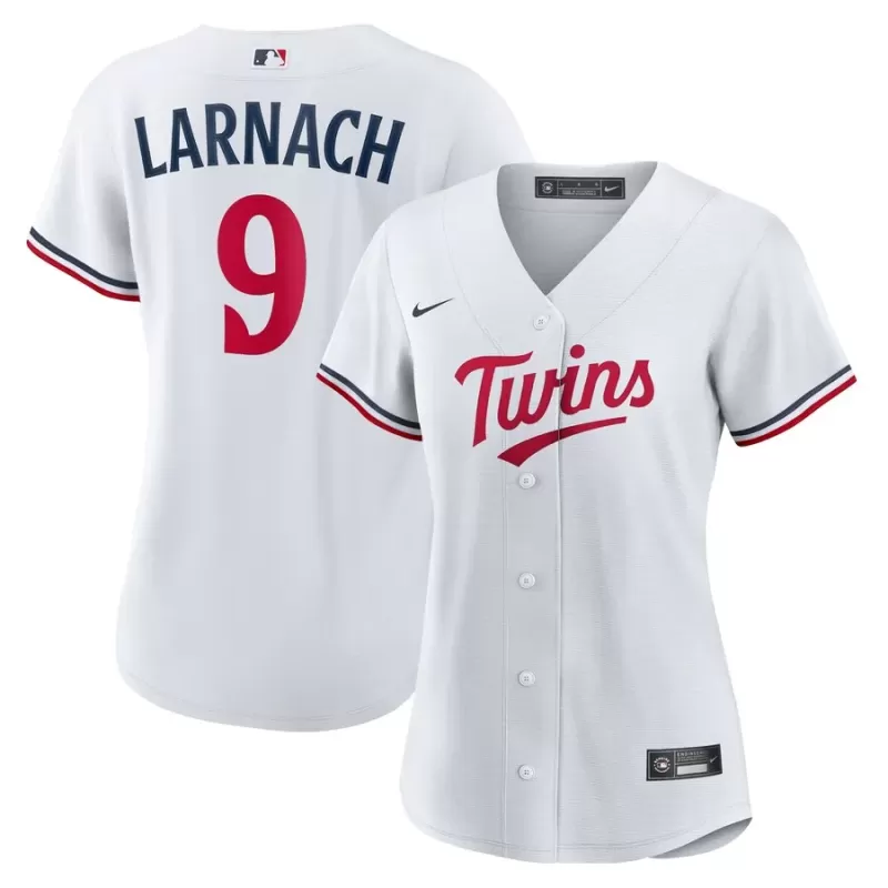 Women's Minnesota Twins Trevor Larnach Nike White Home Replica Jersey Women's Minnesota Twins Trevor Larnach Nike White Home Replica Jersey