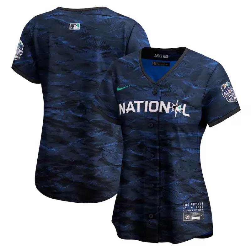 Women's National League Nike Royal 2023 MLB All-Star Game Limited Jersey Women's National League Nike Royal 2023 MLB All-Star Game Limited Jersey