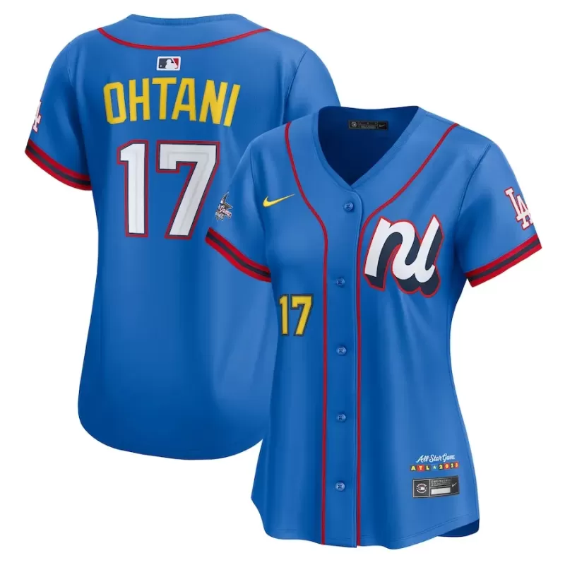 Women's National League Shohei Ohtani Nike Blue 2025 All-Star Edition Limited Player Jersey